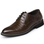 Men's Leather Dress Shoes - 4 Colors
