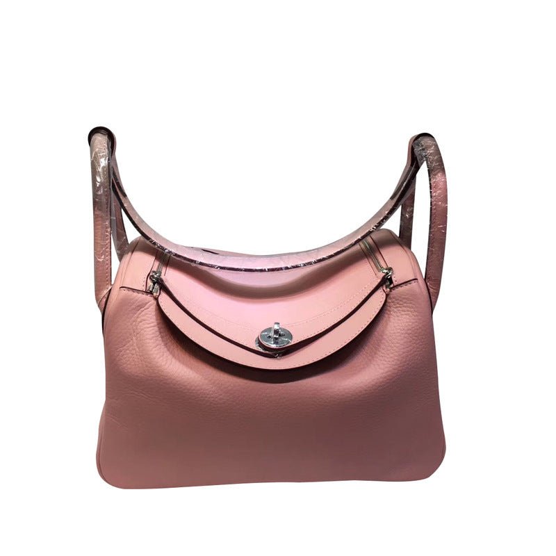 Women's Cowhide Leather Lindy Bag - 10 Colors - Luxe Shopping