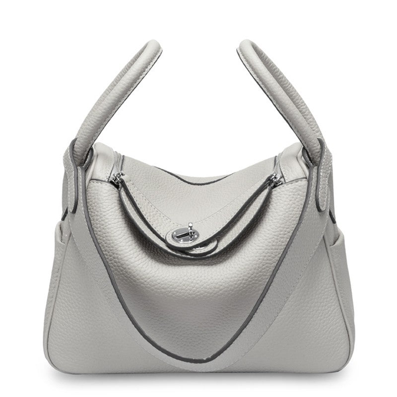 Women's Cowhide Leather Lindy Bag - 10 Colors - Luxe Shopping